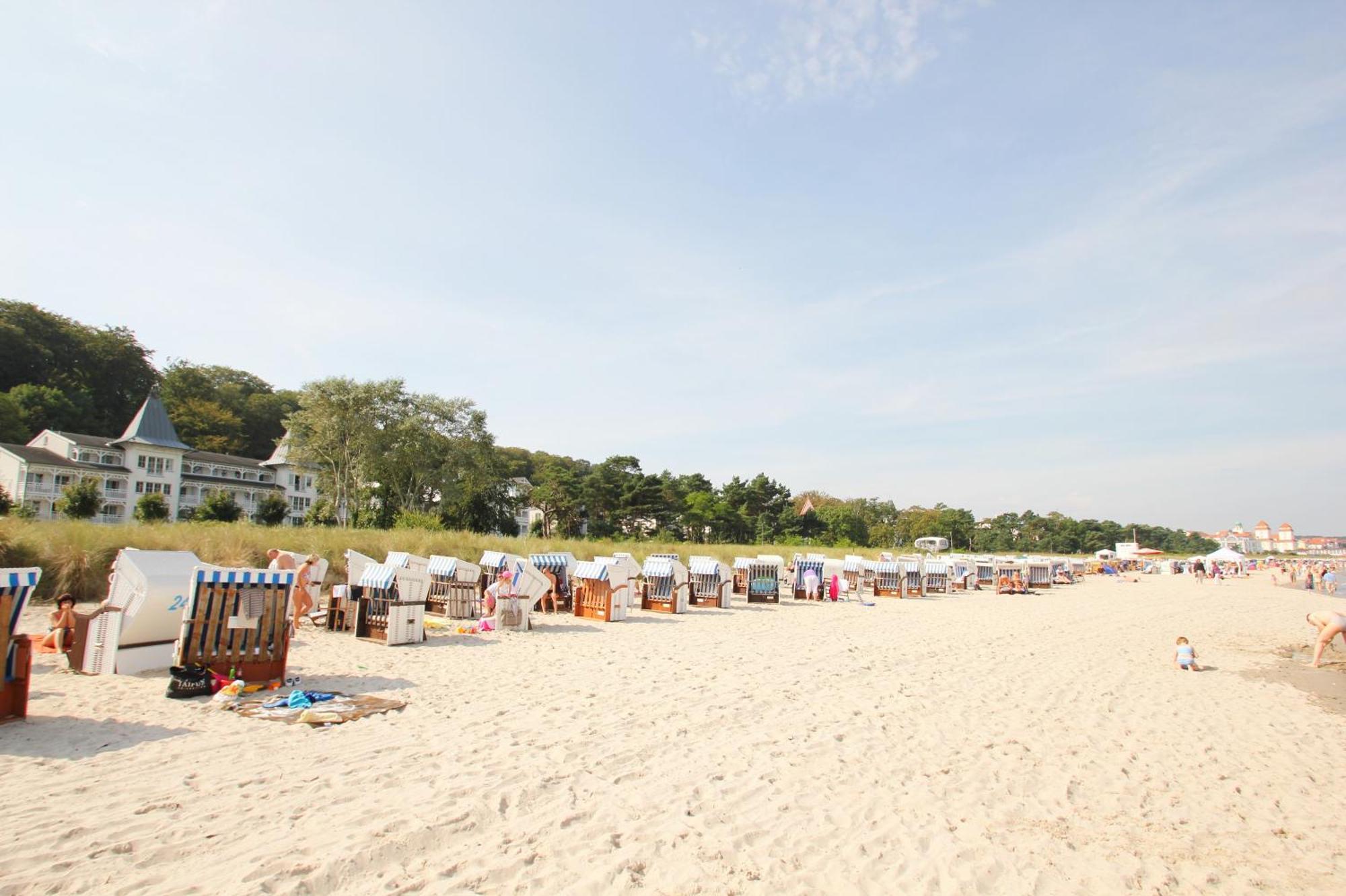 Aparthotel Ostsee Fewo 36 Balkon, Meerblick, Strand بينز المظهر الخارجي الصورة